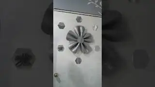 hice una flor gigante para decorar😧