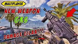 PARAHHH I NEW WEAPON GKS-DAMAGE GILAA I CALL OF DUTY MOBILE BATTLEGROUND