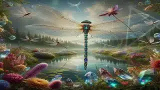 639Hz & 528Hz Dragonfly A Message of Transformation - Meditation & Contemplation of the Heart