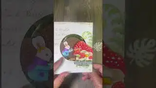 Fun Rotating Handmade Card #shorts #cardcraft #cardmaking #handmade #fun