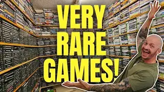 RARE Retro Hunted & Never Seen Before Games Room Tour!
