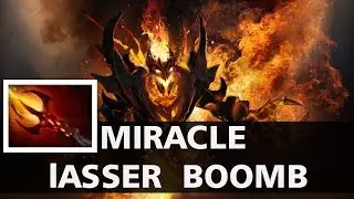 Dota 2 Miracle Shadow Fiend with Dagon Lasser Boomb