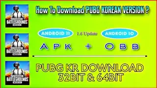 How To Download PUBG Korean version 1.6 | Download PUBG KR Android 11 or 10 | TapTap Apk | PUBG KR