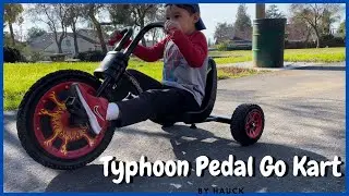 5 Year Old in Hauck Typhoon Zips Down Hill