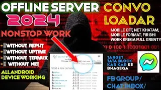 OFFLINE SERVER 2024 | OFFLINE SERVER WITHOUT REPLIT 2024 | FB OFFLINE SERVER