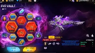 Free fire new EVO VAULT AN94-Evil Howler কতো ডাইমন্ড লাগলো?#free_fire #gaming #bdserverff #evovault