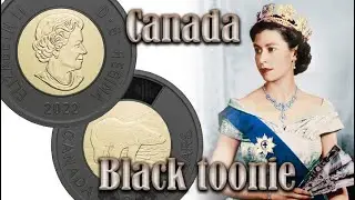 Canada Black Toonie