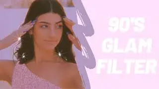 -90s glam edit✨|aesthetic tutorial!