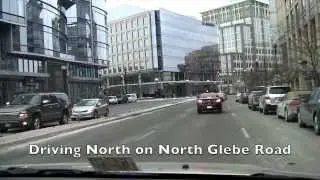 Parking at the Arlington Store Driving North on North Glebe Road