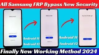 All Samsung FRP Bypass 2024|Samsung Google Lock Remove Android 11/12/13/14 New Method No *#0*#