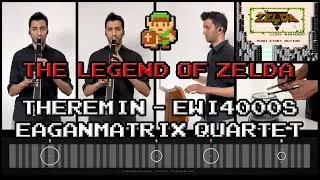 The Legend of Zelda - NES title theme - Randy George - theremin, EWI, piezo drum, ContinuuMini