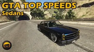 Fastest Sedans (2020) - GTA 5 Best Fully Upgraded Cars Top Speed Countdown