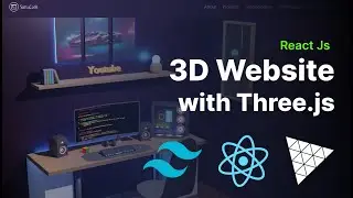 Build a 3D Portfolio Website With Animations Using React and Three.js | Learn Three Js in One Video🔥