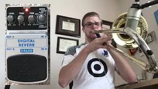 Behringer Digital Reverb DR600 - Effects Pedals for Trombone