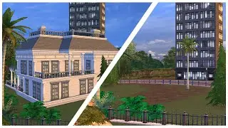 How to remove/replace background buildings in The Sims 4 // Как убрать фоновые домики в Симс 4