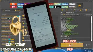 Samsung A7 /2018 (SM-A750F) Pin lock & frp Remove Unlocktool One Click
