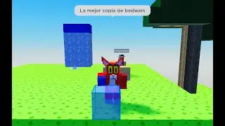 Jugando una copia de bedwars.