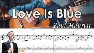 Love Is Blue - Fingerstyle Guitar | TAB
