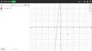 Graph a Line in Desmos