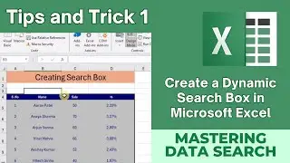 Mastering Data Search: How to Create a Dynamic Search Box in Microsoft Excel