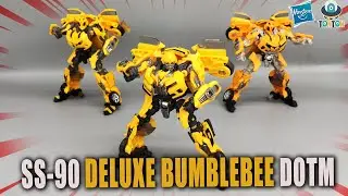 TRANSFORMERS STUDIO SERIES   SS 90 DELUXE CLASS BUMBLEBEE DOTM REVIEW  トランスフォーマー SS 90
