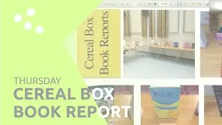Cereal Box Book Report