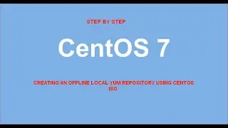 How to Create an offline yum repository using iso file in CentOS Linux
