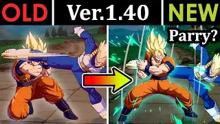 New SYSTEM CHANGES! - DBFZ 1.40 Patch