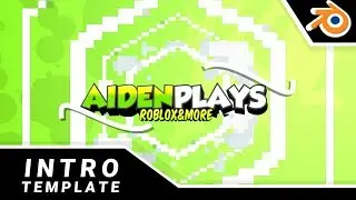 NEW Blender Intro Template 2019 - AidenPlays