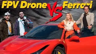 15 Milyon TL'lik FERRARİ En Hızlı Drone'a Karşı: (0’dan 100’e 1 Saniye)