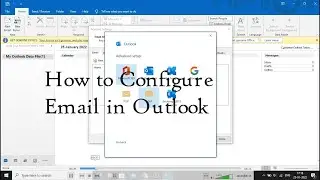 How to Configure Gmail to MS Outlook 2016