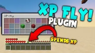 XP FLY WITH GUI! | Minecraft Plugin Tutorial