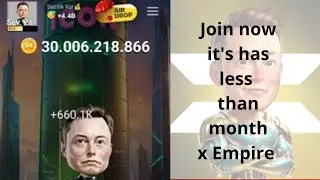 X Empire TG bot I Will make Almost $250 for only mining | join now