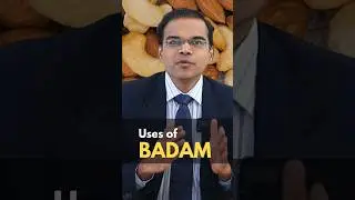 Why water-soaked Badam is best?  With enhanced nutrients #WellnessWednesday 😊✨ #drashok #udumalpet