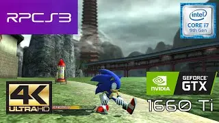 Sonic Unleashed in 4K Resolution (RPCS3) - Dragon Road Day Act 1 - GTX 1660 Ti/Core i7 9750H