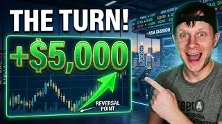 Asia Session Turn Trading Strategy: $5,000 Profit in 1 Hour