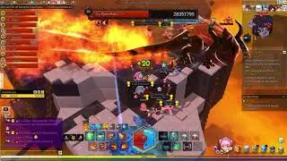 MapleStory 2 CBT lvl 50 archer Salamander Raid