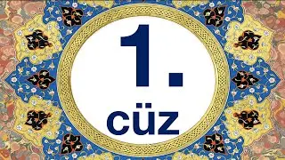 Mukabele 1. cüz / bilgisayar hatlı kolay takip kuran hatmi / quran 1. Juz