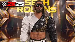 WWE 2K25 Seth Rollins Official Entrance!