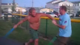 Birthday Lightsaber Fight