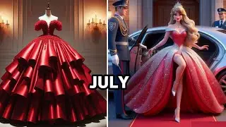 Choose Your Birthday Month and See your Dress 👗 || Disney Princess Gown || Part_4
