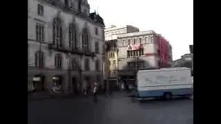 20 second walk in Halle Germany