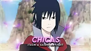 Itachi and Sasuke Chicas / @6ft3 remake badass edit #naruto #itachi