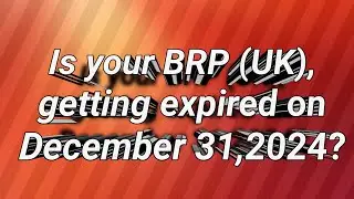BRP GETTING EXPIRED | NO NEED OF BRP | LAST DATE OF BRP 31/12/2024 | GET EVISA | HOW TO APPLY EVISA?