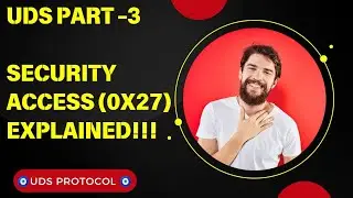 Security Access 0x27| UDS | Unified Diagnostic Service | UDS on CAN | #Automotive #howto