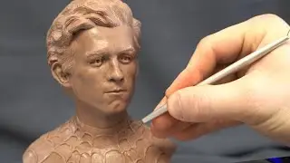 Sculpting Spider-Man / Molding a portrait Tom Holland - Peter Parker