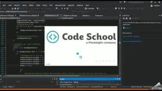 C# student & lecture test application