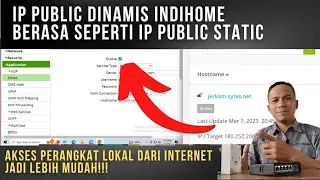 Cara mengakses server menggunakan IP Publik Dinamis di Modem Indihome