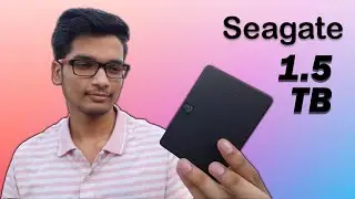 Seagate Expantion 1.5 TB HDD | It can store my whole DATA.....