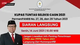 Paparan Seleksi CPNS dan PPPK 2021